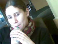 me enjoying a frappuccino!